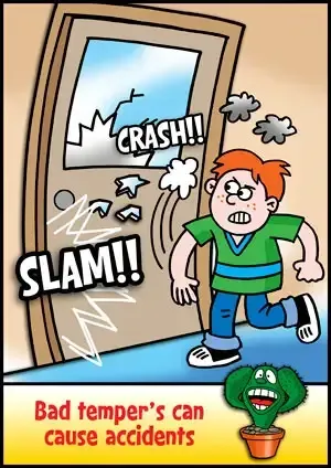 Captain Cactus glass safety cartoon 4 by ASAP Glass