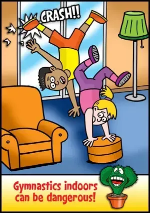 Captain Cactus glass safety cartoon 7 by ASAP Glass