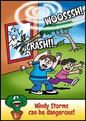 Captain Cactus glass safety cartoon 10 by ASAP Glass
